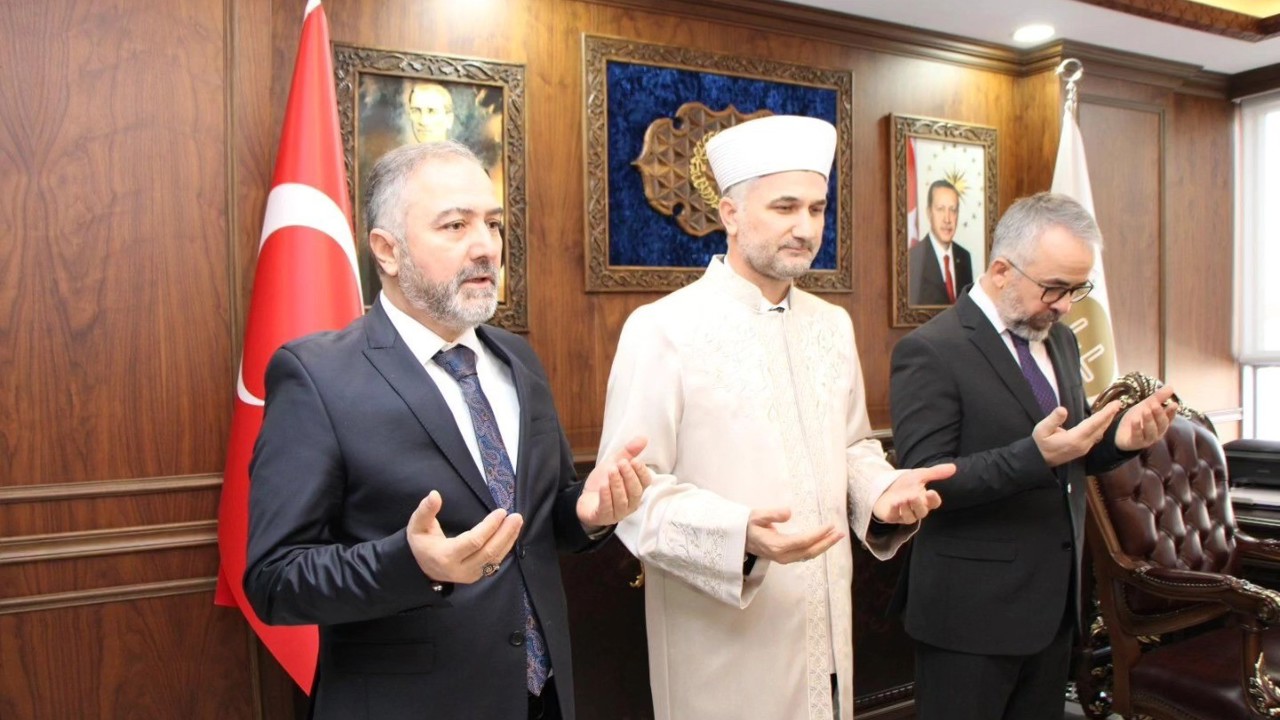 Amasya’nın yeni müftüsü İbrahim Yavuz görevine başladı
