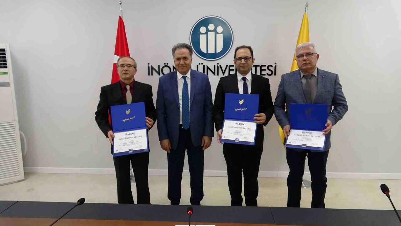 İnönü Üniversitesi’nde akreditasyon başarısı
