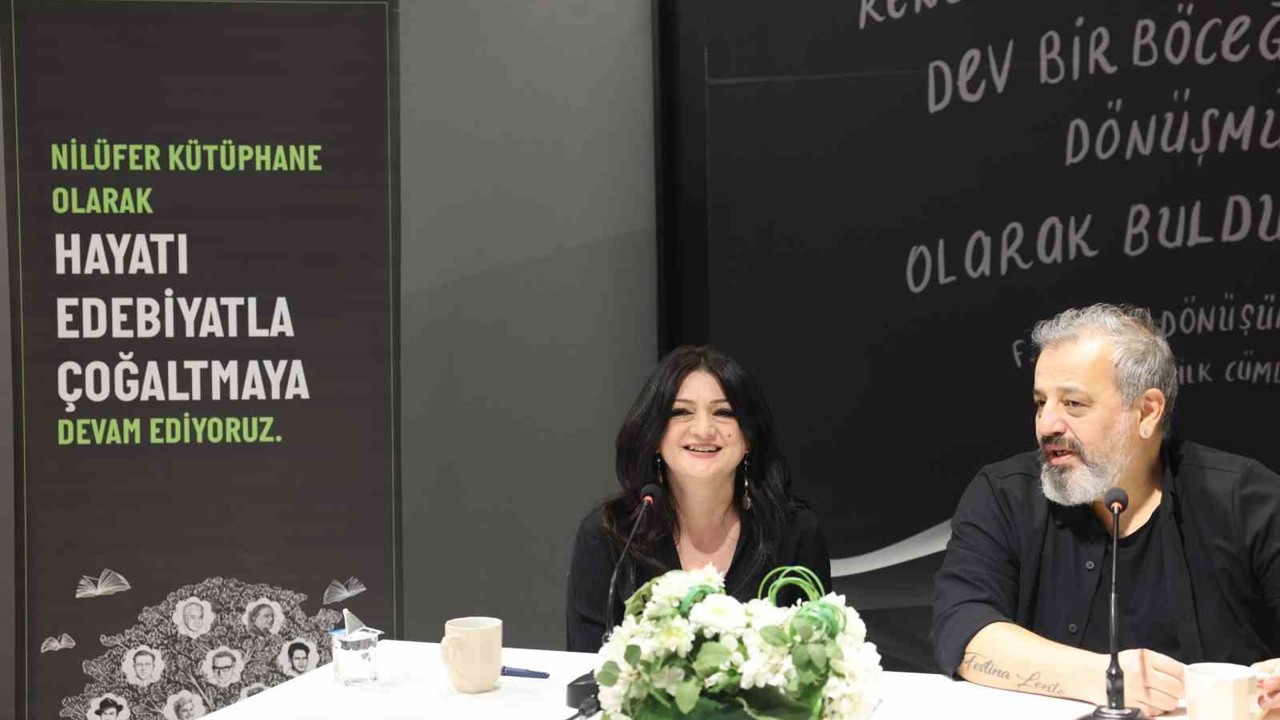 Seray Şahiner, son romanını doğduğu şehir Bursa’da anlattı
