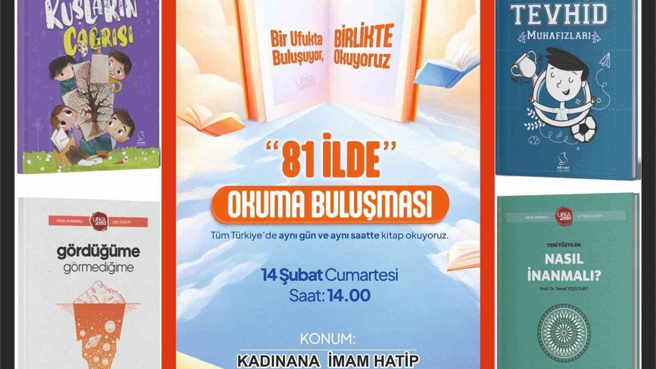 Afyonkarahisar’da ‘81 İlde Okuma Buluşması’ etkinliği gerçekleştirilecek
