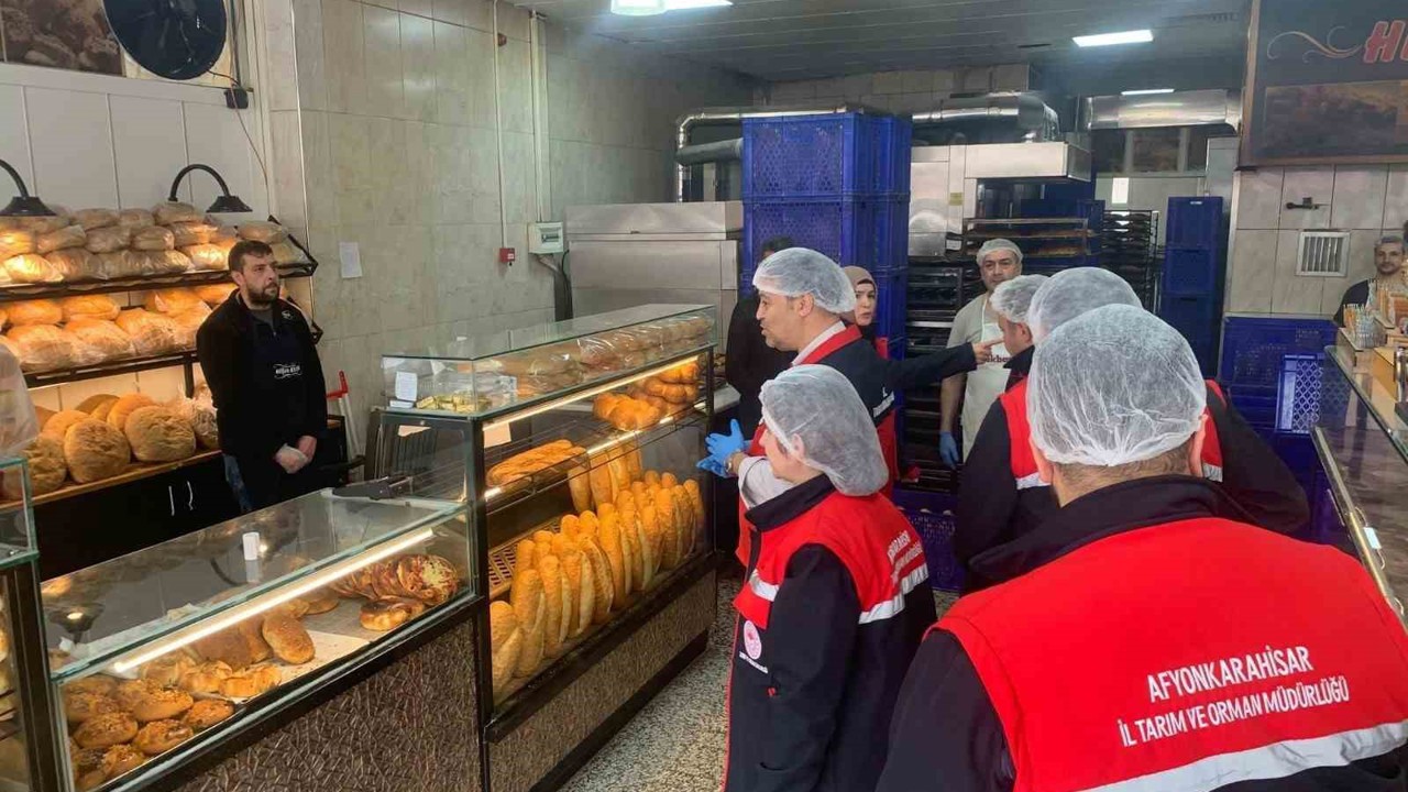 Ekmek fırınlarına yönelik denetim
