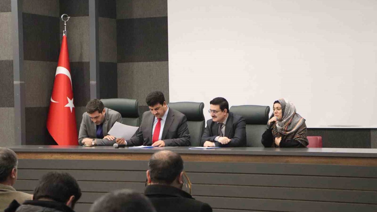 Elazığ’daki mutat toplantısında Ramazan ayı ele alındı
