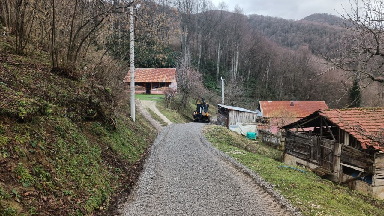 Düzce’de yol bakım çalışmaları tamamlandı
