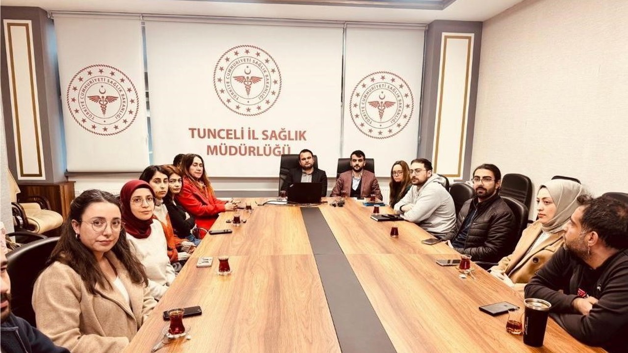 Tunceli’de sağlık çalışanlarına hizmet içi eğitim
