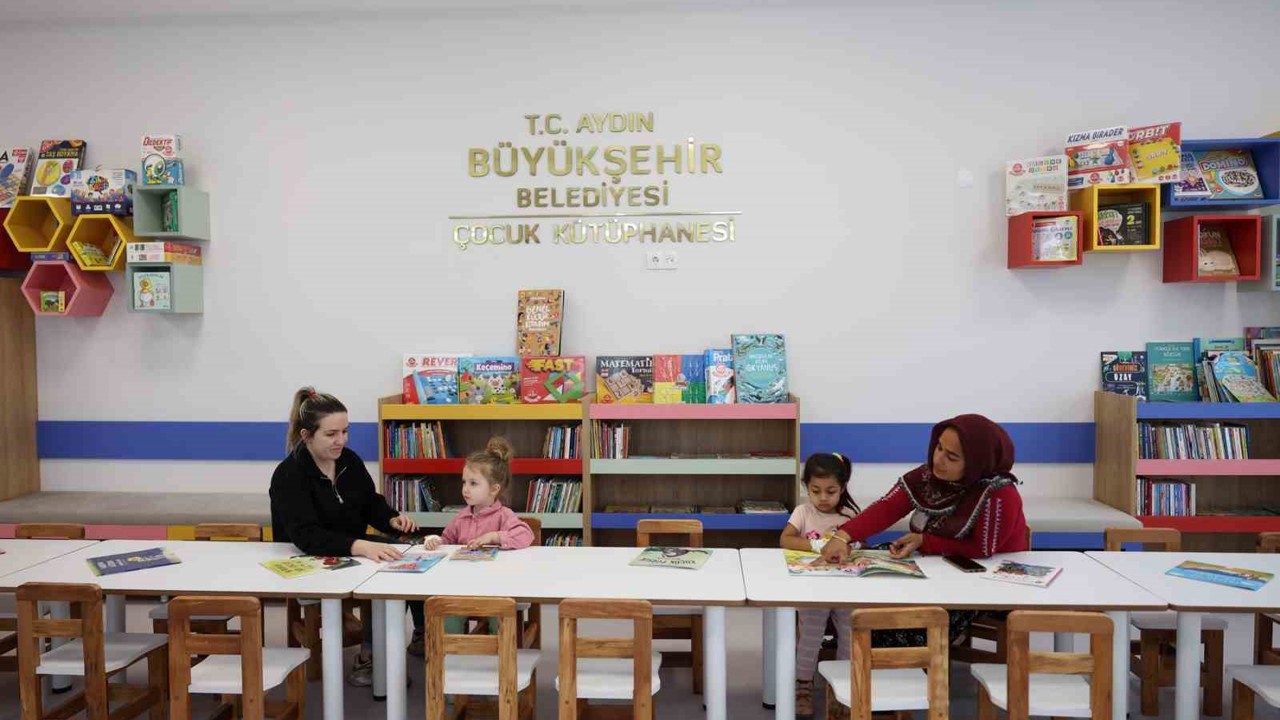 Aydın Büyükşehir Belediyesi’nden Aydın Şehir Hastanesi’ne Çocuk Kütüphanesi
