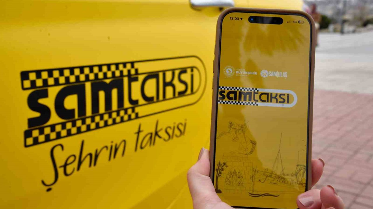 Samsun’da "SamTaksi mobil uygulaması" hizmete giriyor

