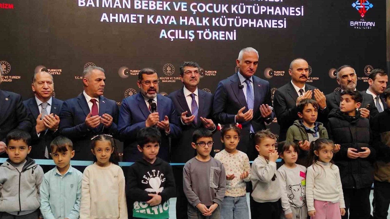 Bakan Ersoy: "Batman’da kültür altyapısında büyük dönüşüm sağladık"
