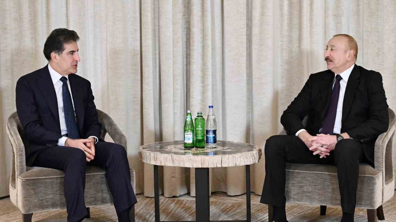 Azerbaycan Cumhurbaşkanı Aliyev, IKBY Başkanı Barzani ile Münih’te görüştü
