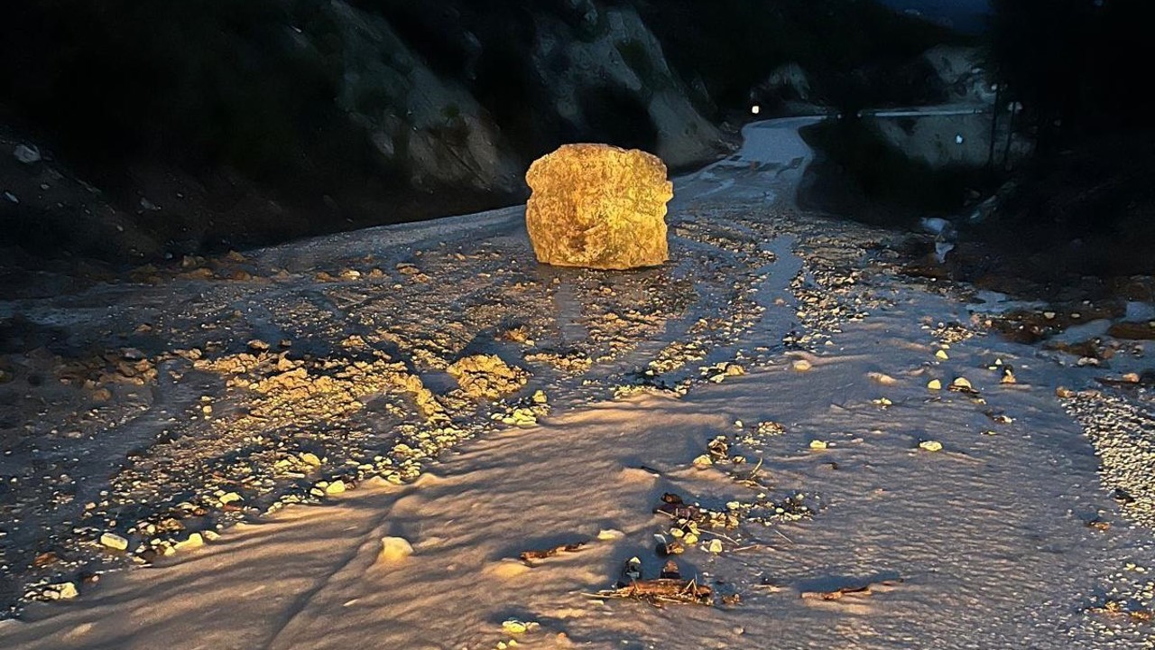 Çameli’nde sel ve heyelana karşı yoğun mesai
