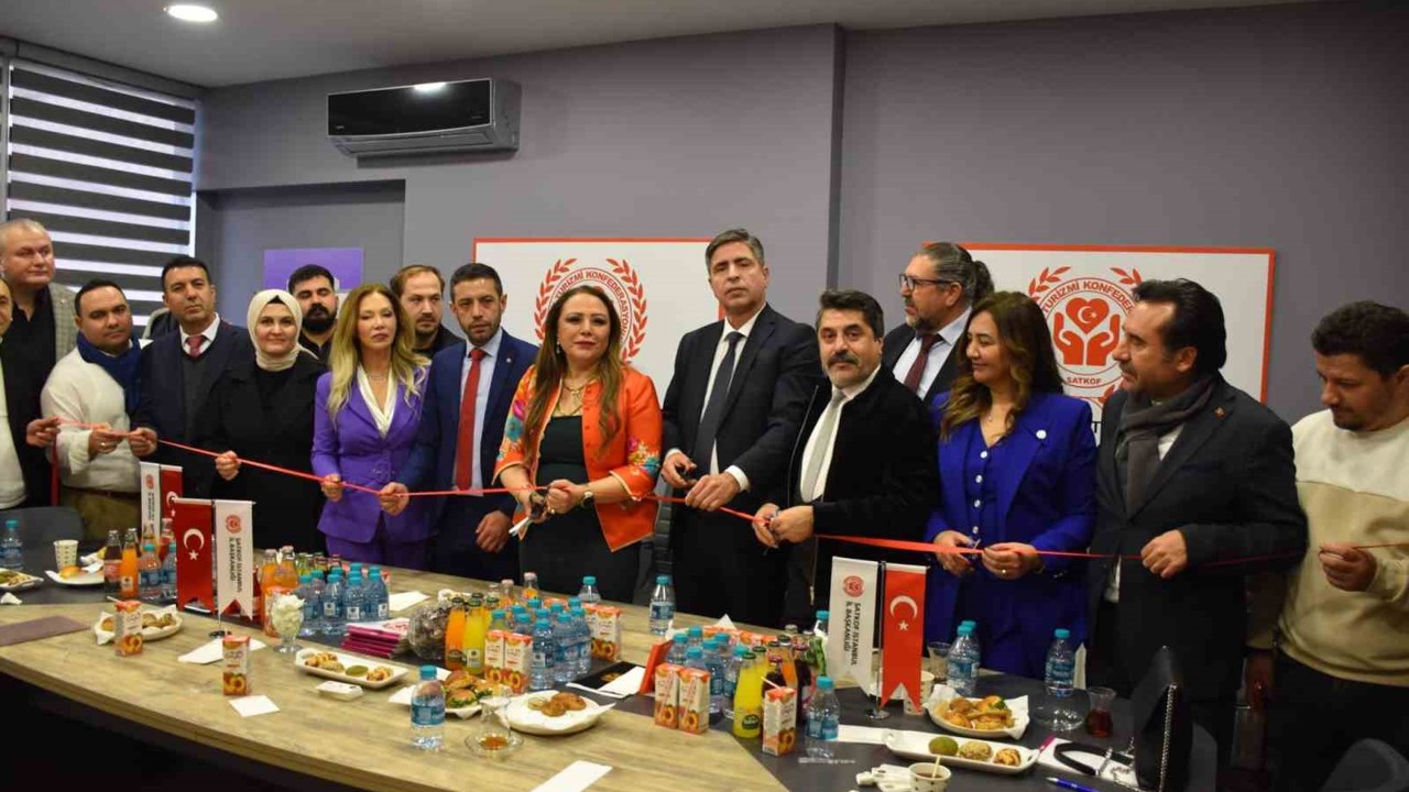 SATKOF İstanbul İl Temsilciliği törenle açıldı
