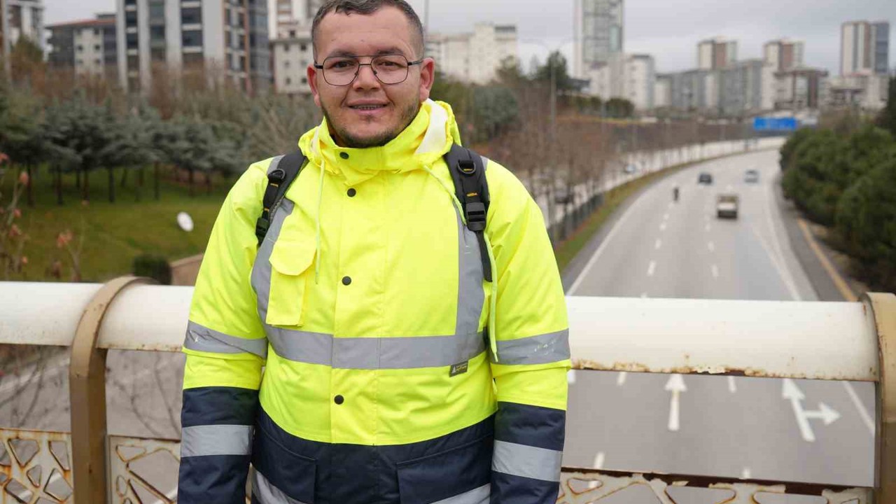 Umreye gitmek için Giresun’dan yürüyerek yola çıktı, 12. gününde Gaziantep’e ulaştı
