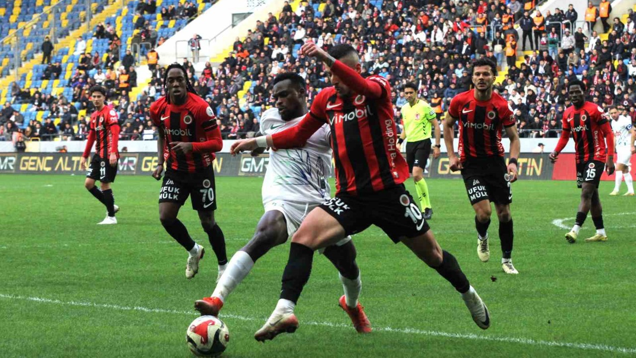 Trendyol Süper Lig: Gençlerbirliği: 2 - Çaykur Rizespor: 2 (Maç sonucu)
