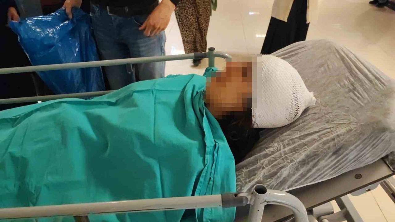 Ekmek almaya giderken sokak köpeklerinin saldırısına uğrayan genç kız yaralandı
