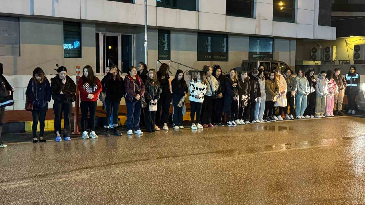 İskenderun’da SPA ve masaj salonları ve apartlar denetlendi
