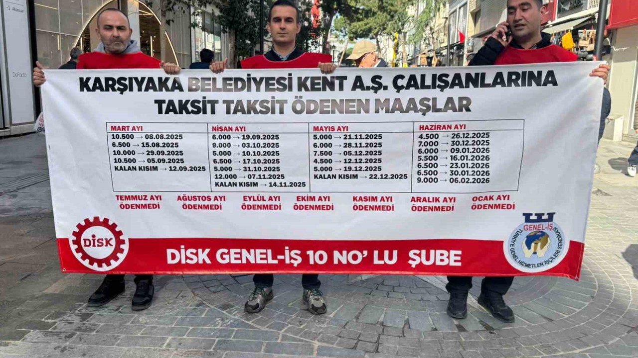 Karşıyaka Belediyesinde borç dağ gibi: İşçi başına 400 bin TL alacak
