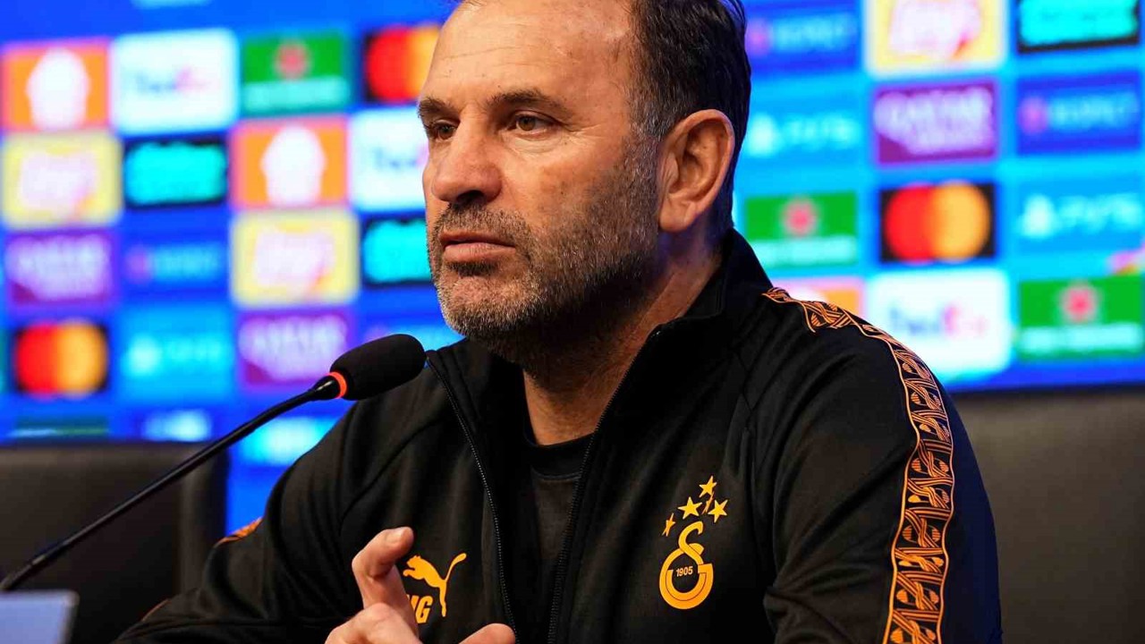 Okan Buruk: "Sahamızda kazanıp, ikinci maç için avantaj elde etmek istiyoruz"
