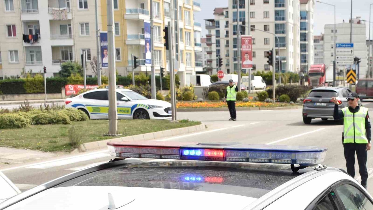 Ordu’da bir haftada 15 binden fazla araç ve sürücüsü denetlendi
