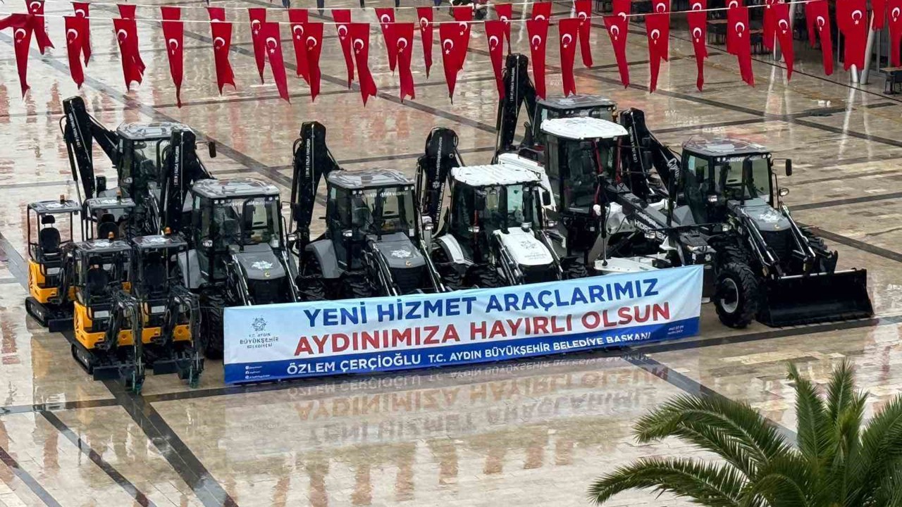 Büyükşehir Belediyesi’nin araç filosu 51 milyon liralık yatırım ile güçlendi
