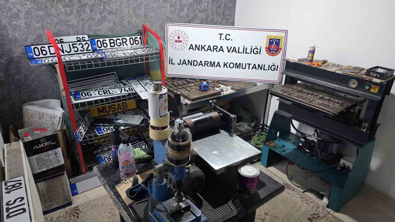 Ankara’da resmi belgede sahtecilik yapan şahıs gözaltına alındı
