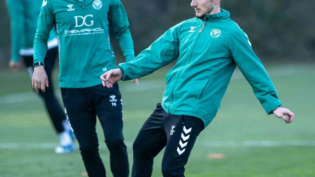 Konyaspor, Galatasaray maçı hazırlıklarına başladı
