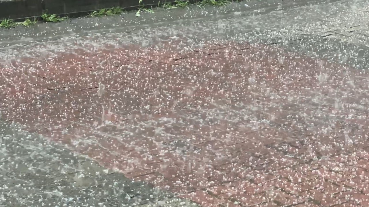 Kağıthane’ye dolu yağdı
