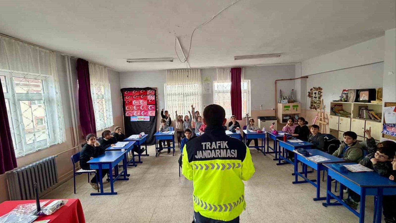 Bilecik’te öğrencilere yönelik trafik eğitimi
