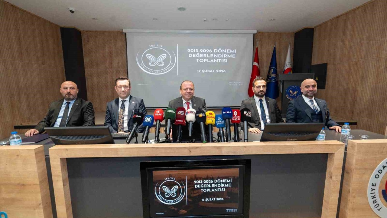 Bursa TB Başkanı Matlı, 13 yılını değerlendirdi
