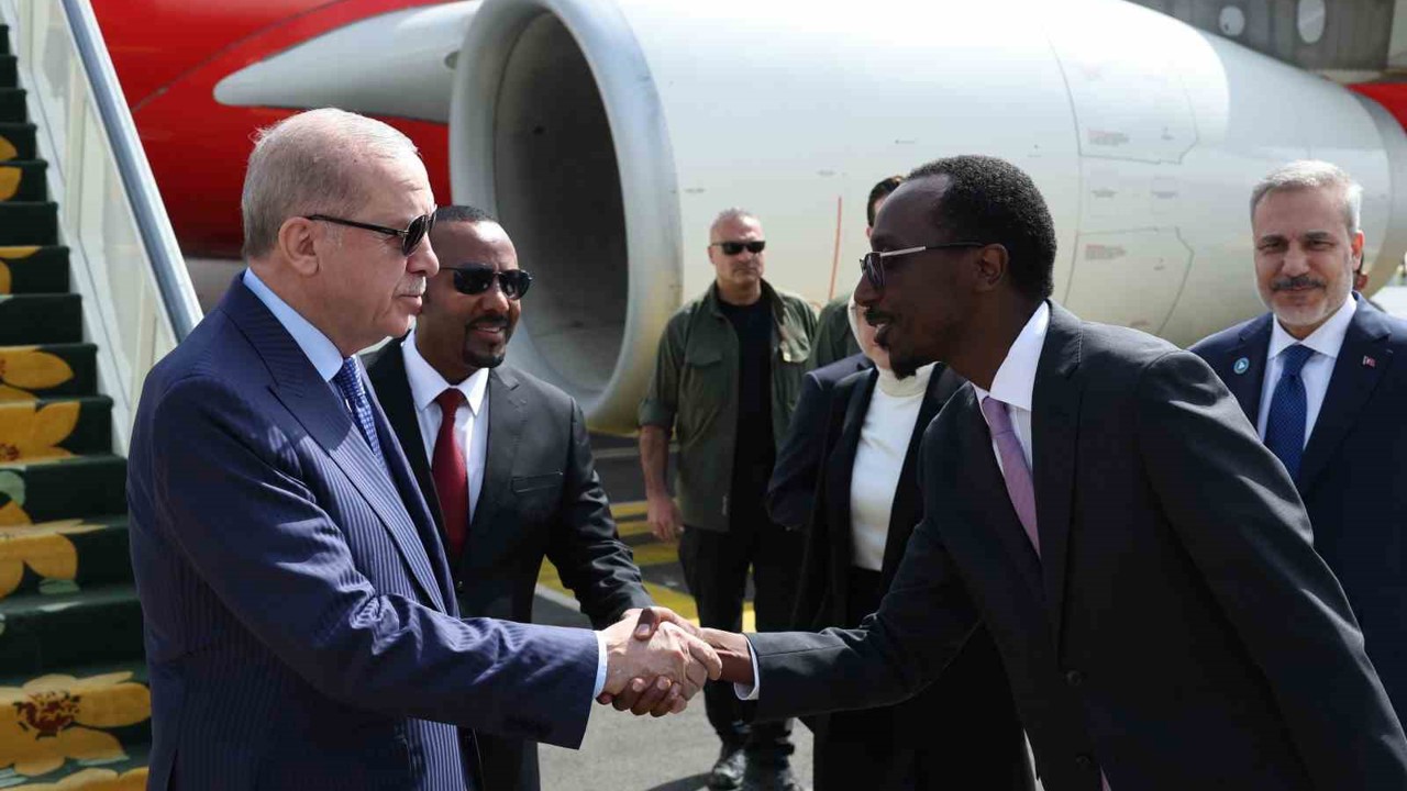 Cumhurbaşkanı Erdoğan Etiyopya’da
