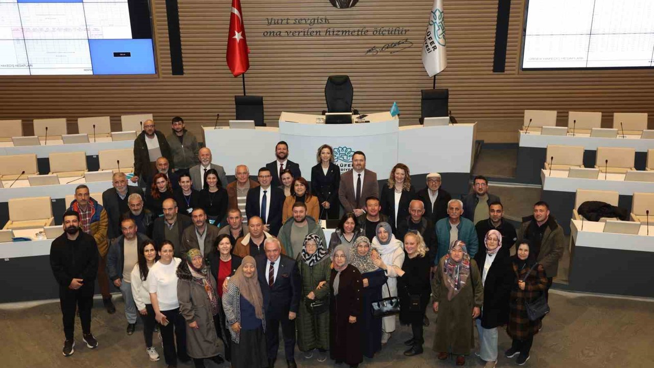 Kentsel dönüşümde örnek model Barış Mahallesi sakinlerine anlatıldı
