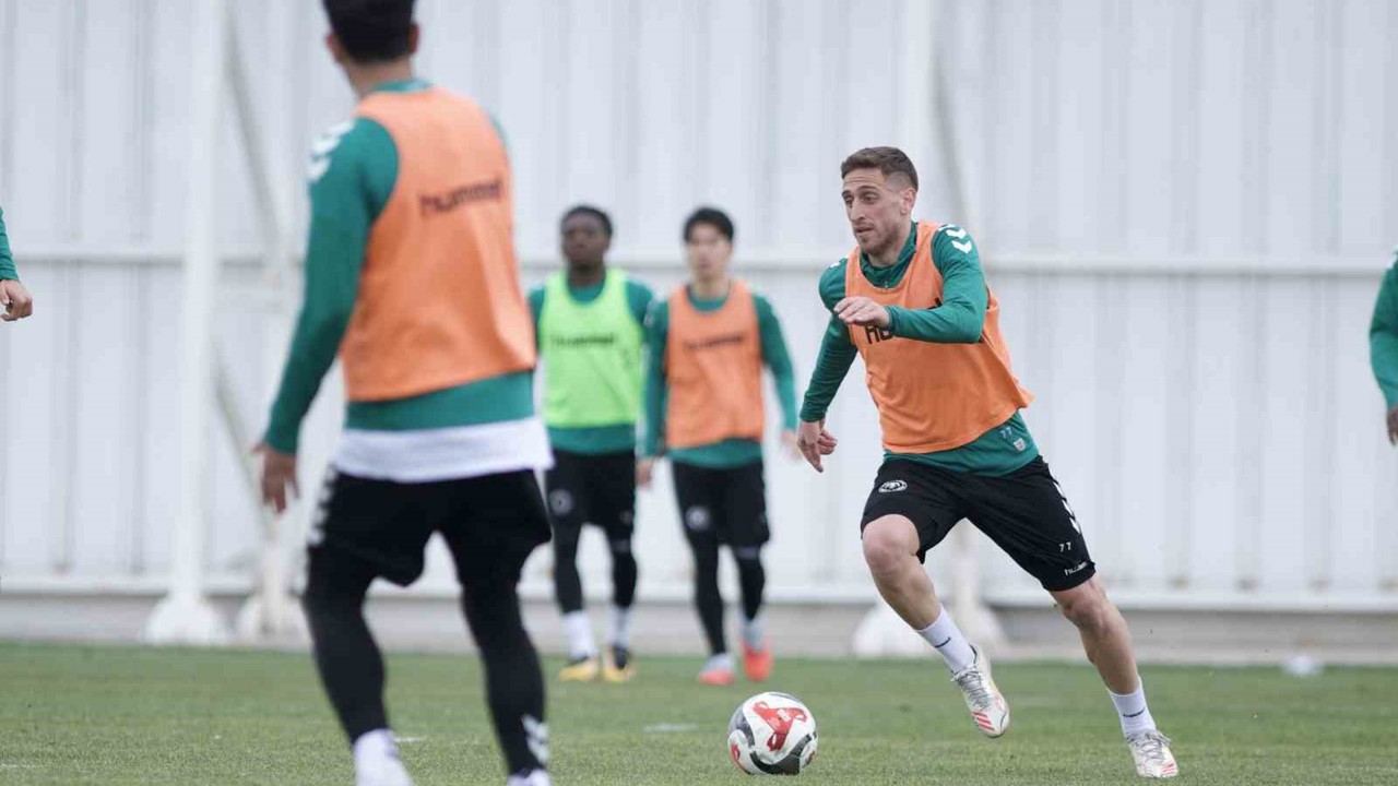 Konyaspor, Galatasaray maçı hazırlıklarına devam etti
