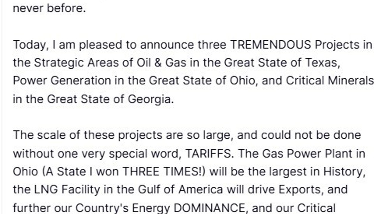 Trump, Japonya’nın 550 milyar dolarlık yatırım taahhüdü kapsamındaki ilk projeleri duyurdu
