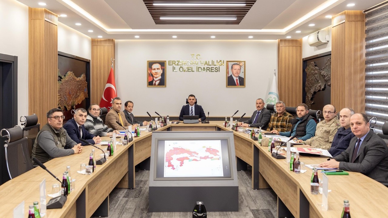 Erzincan’da İl Av Komisyonu toplandı
