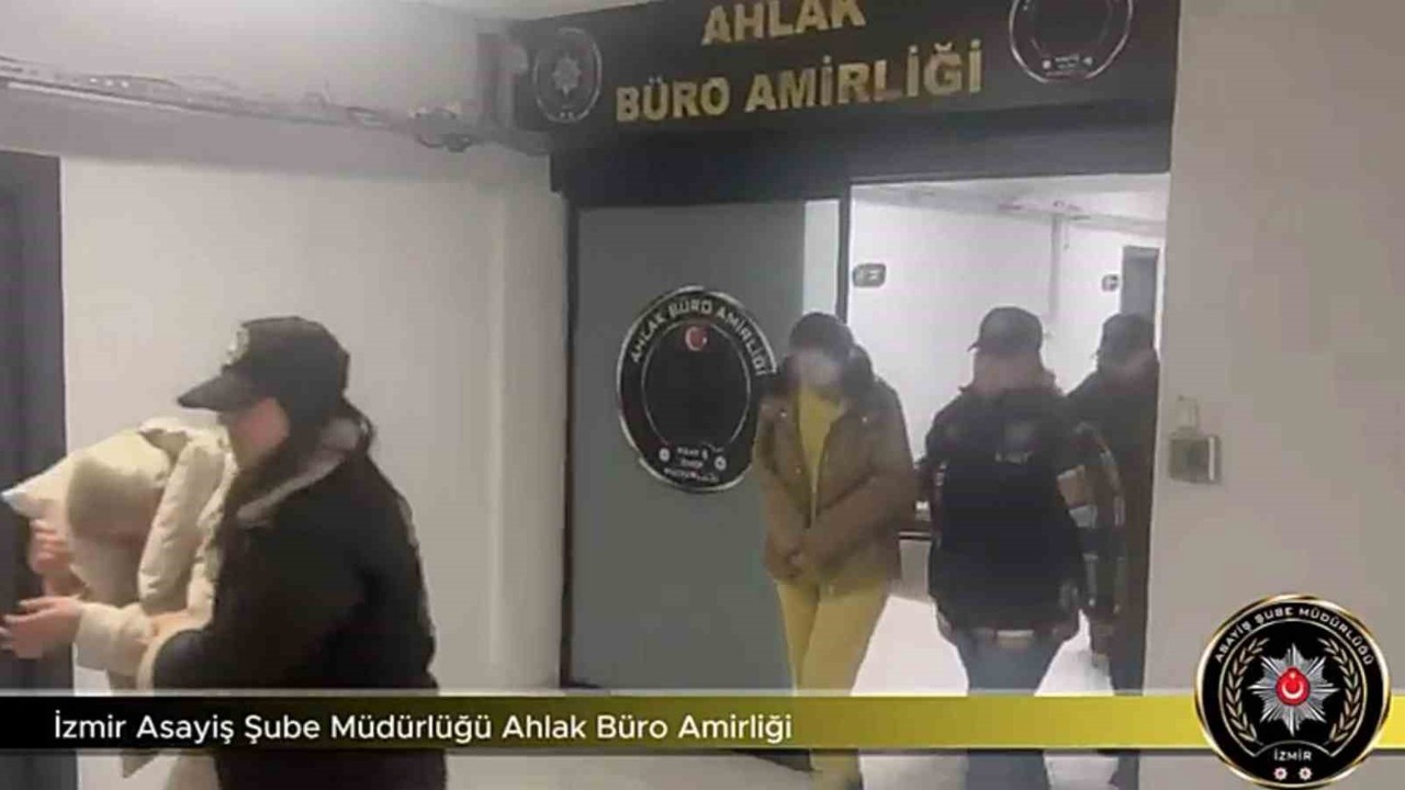 İzmir’de fuhuş operasyonu: 6 tutuklama
