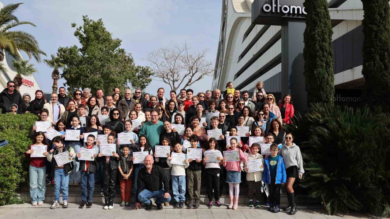 Folkart Academy’nin çocuk mezunları
