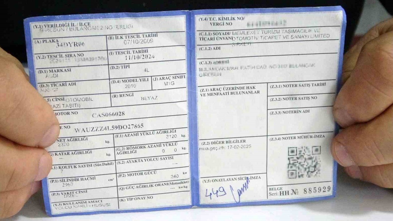 Galeriden noter satışıyla alınan lüks cipe gümrük şoku
