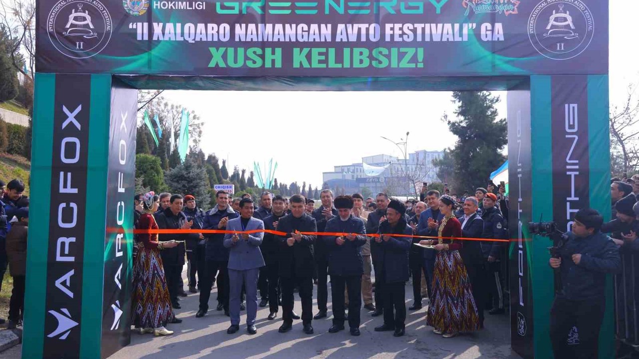 Namangan Otomobil Festivali’ne büyük ilgi
