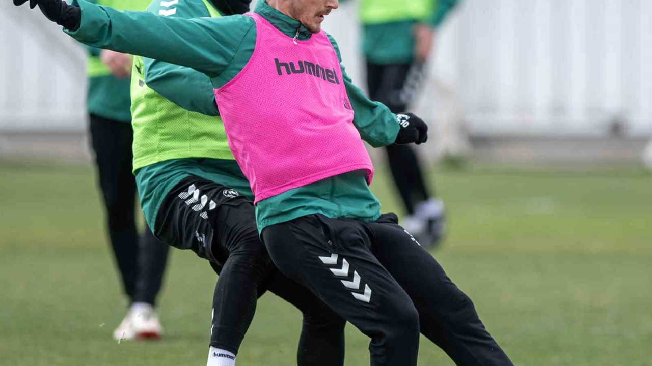 Konyaspor, Galatasaray maçı hazırlıklarını sürdürdü
