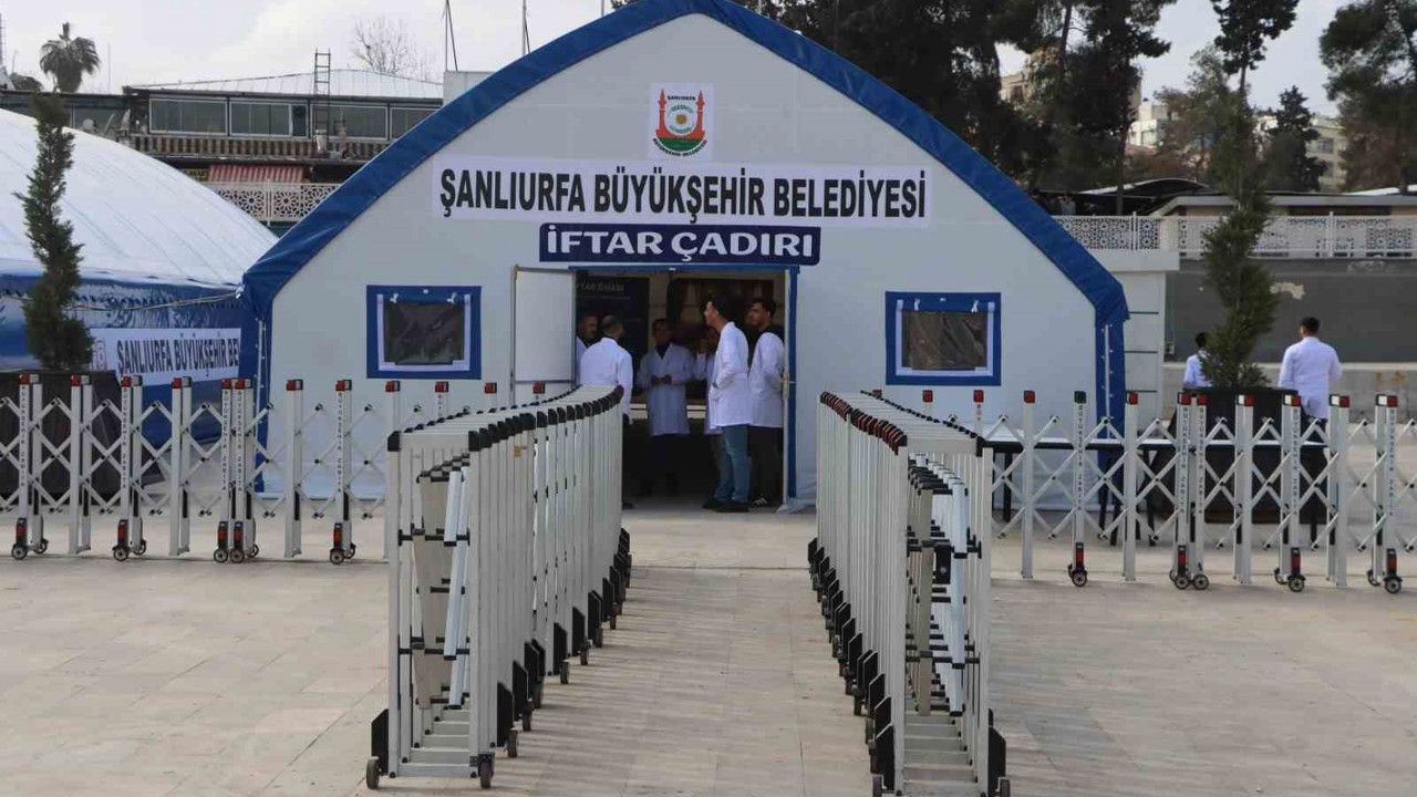 Şanlıurfa’da binlerce kişi iftarda buluşuyor
