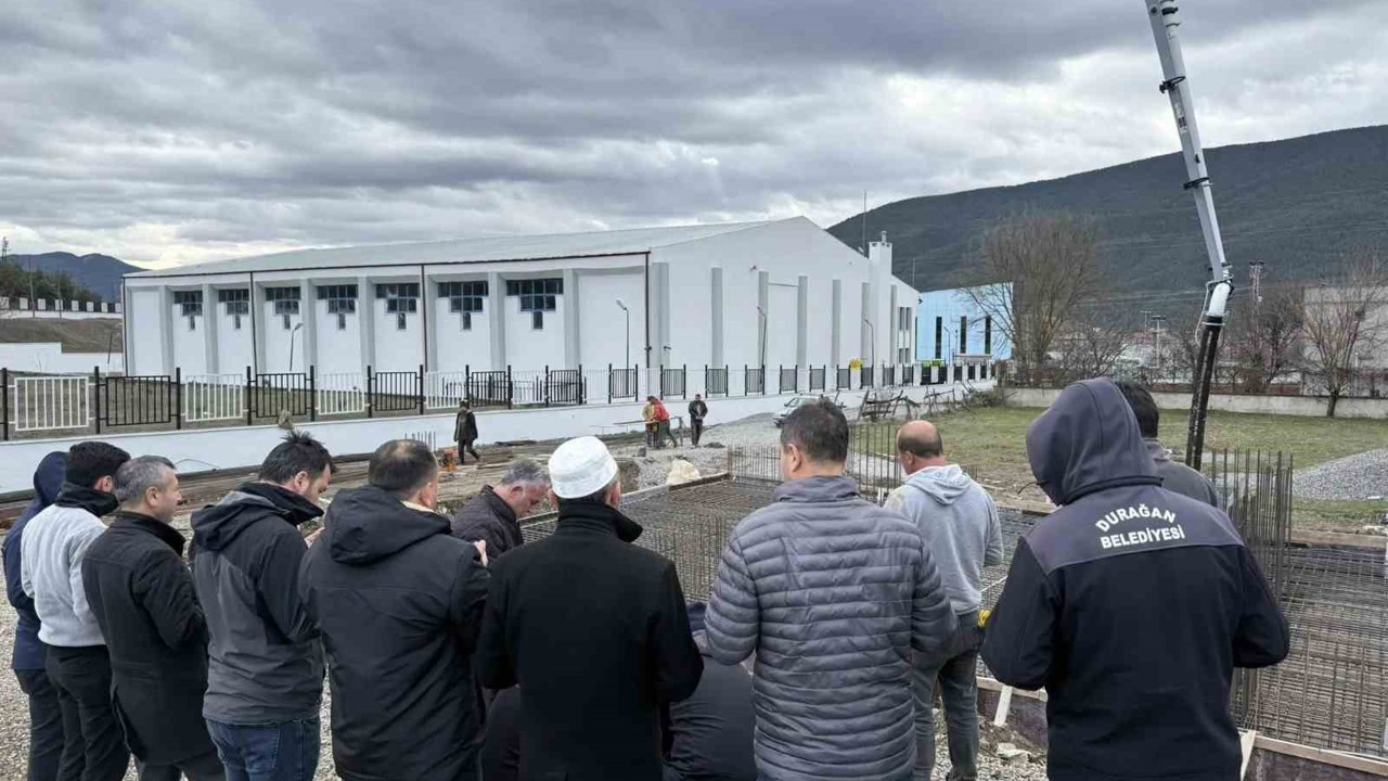 Durağan’da 12 dairelik sosyal konut projesinde ilk adım atıldı
