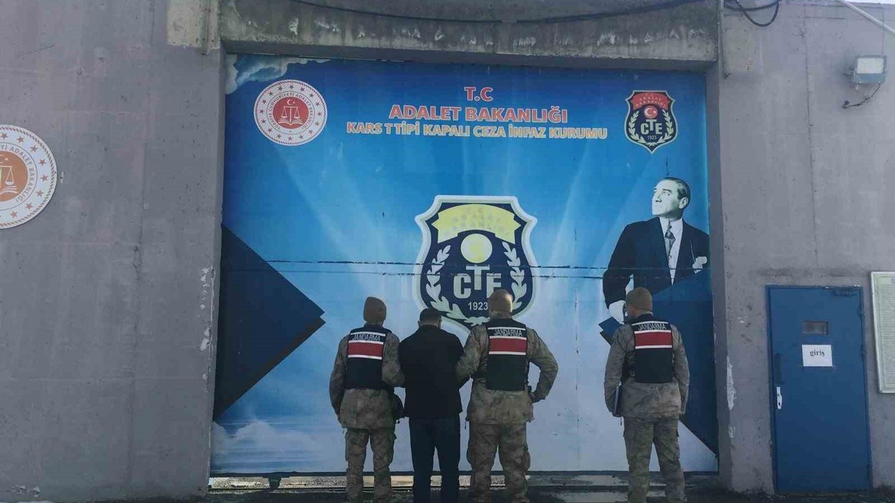 Digor’da 38 yıl hapis cezası bulunan 1 kişi yakalandı

