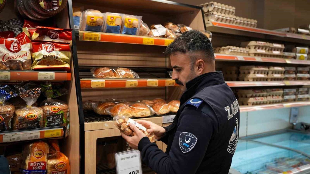 Aliağa’da zabıtadan ramazan mesaisi
