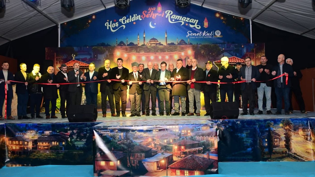 Terme’de ilk iftar şehit yakınları ve gazilerle gönül sofrasında açıldı
