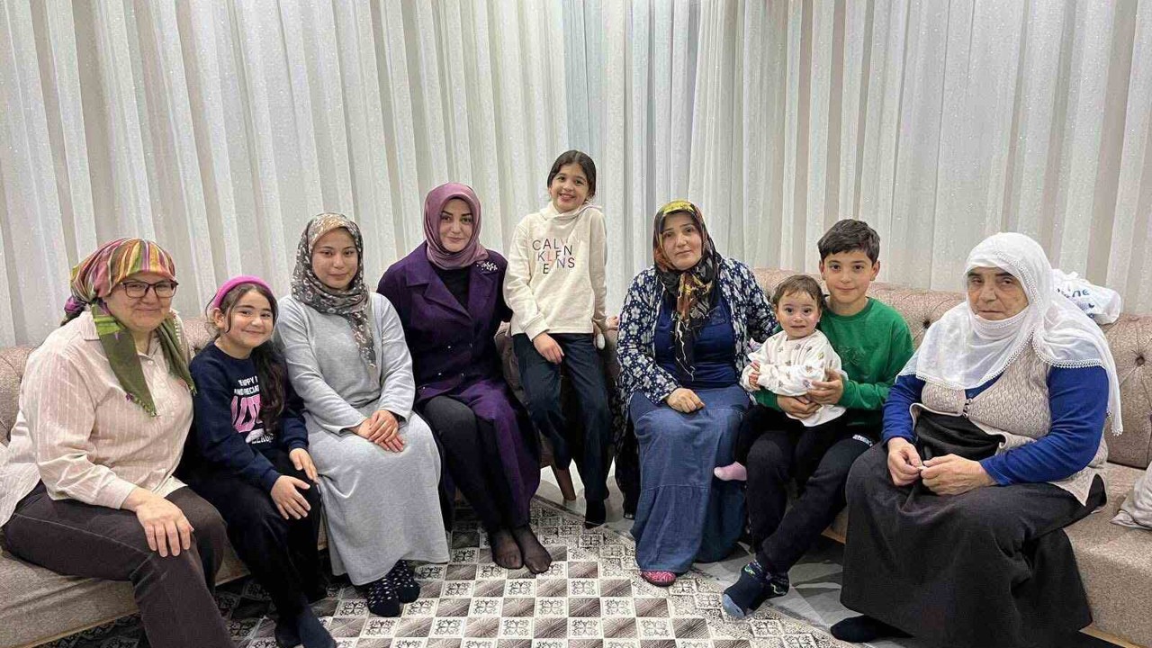 Kaymakam Dalak ve eşinden ramazan ziyaretleri
