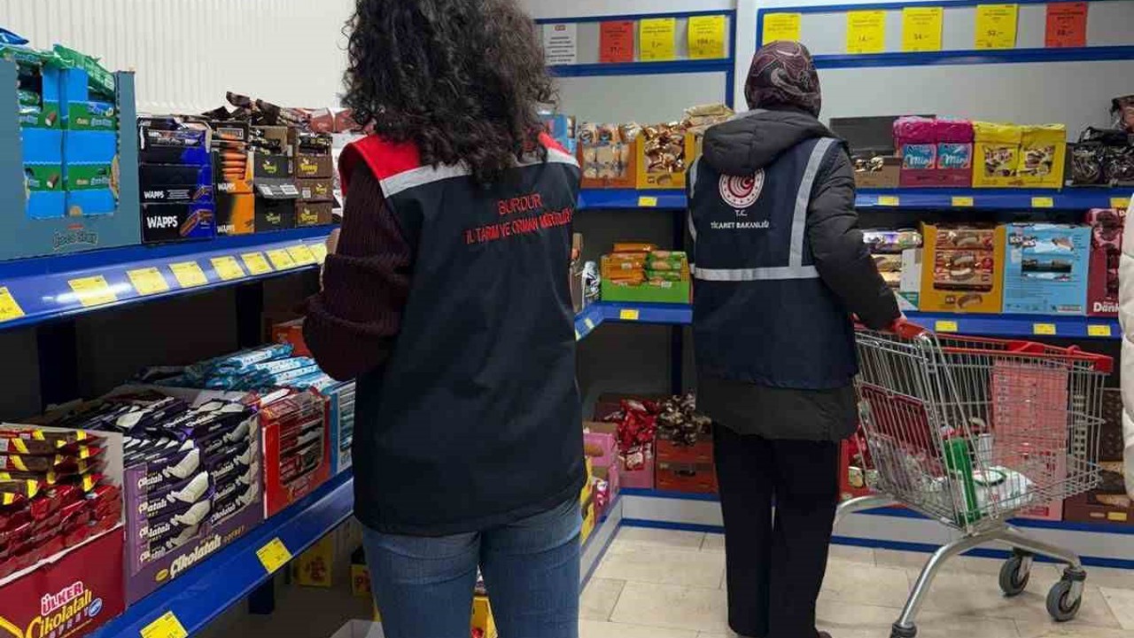 Burdur’da 535 firma ve 10 bin 753 ürün denetlendi: 675 bin 410 lira ceza uygulandı
