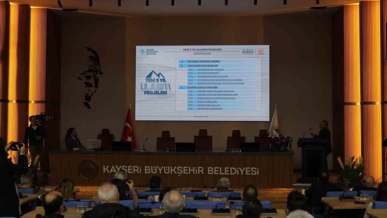 Başkan Büyükkılıç’tan ulaşım hamlesi: 2.4 milyar TL’lik 5 yeni katlı kavşak, 16 kilometre yol düzenlemesi
