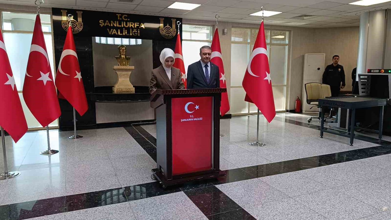 Bakan Göktaş, Şanlıurfa’da
