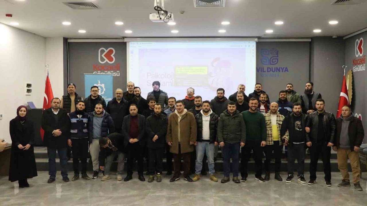 Cenaze hizmetleri personeline psikolojik sağlamlık eğitimi
