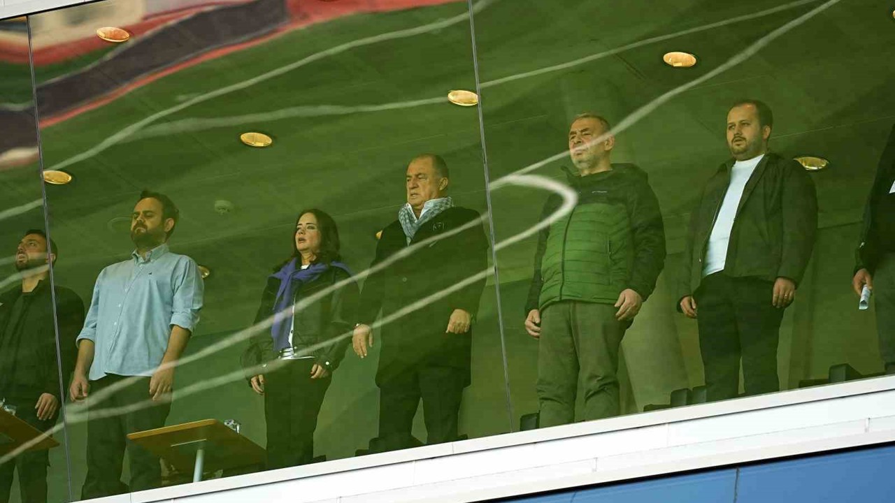 Fatih Terim, Levent Şahin’i ilk maçında yalnız bırakmadı
