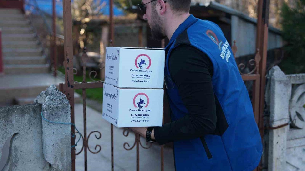 Düzce’de ihtiyaç sahipleri yalnız bırakılmıyor
