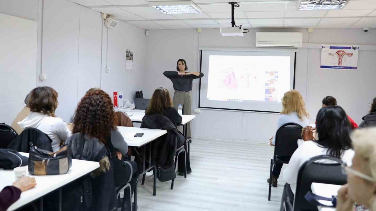 Didim Belediyesi ’Ergenlik ve İlk Gençlikte Kadın Sağlığı’ eğitimi düzenledi
